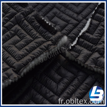 Tissu de quilting en nylon Obl20-Q-028 380t pour le manteau